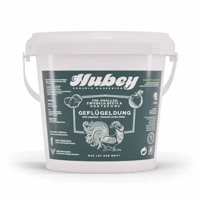 Imagen de Abono natural a base de gallinaza Estiércol HUBEY para plantas, frutas y hortalizas universal gran eficacia procedente una granja ecológica (3 Kg)