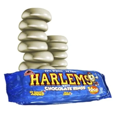 Imagen de Max Protein Harlems 1 unid. x 9 Roscos (110 gr) White Chocolate