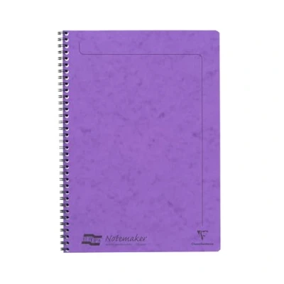 Imagen de Cuaderno de anillas, A4, cuadrado, cuadrados 5/5, 192 páginas, color tabaco, Age Bag Essentials, Lilac A4