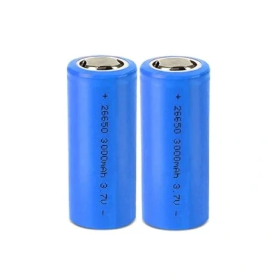 Imagen de Pilas Recargables, 3.7V 3000mAh Baterías de Litio Batería Gran Capacidad Flat Top Li Ion Bateria para Linternas LED, Linterna Frontal, Dispositivos Electrónicos