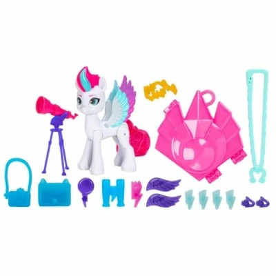 Imagen de My Little Pony Juguete Deja tu Huella Mágico Marca de Belleza Hoof to Heart Poni Zipp Storm 7,5 cm A Partir 5 años