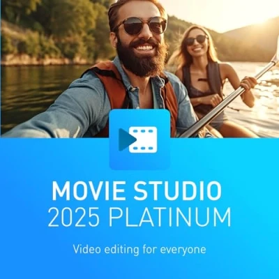 Imagen de MAGIX Movie Studio 2025 Platinum edición de vídeo para todos Programa Windows 10/11 PC 1 licencia completa 2 dispositivos