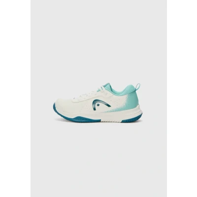 Imagen de HEAD Zapatillas de Tenis Unisex Youth Sprint Court 4.0 Junior Blanco/Turquesa EU 33.5