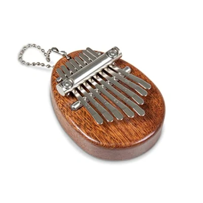 Imagen de GEWA Kalimba piano de pulgar, pequeña, caoba, 8 cañas acero, afinable