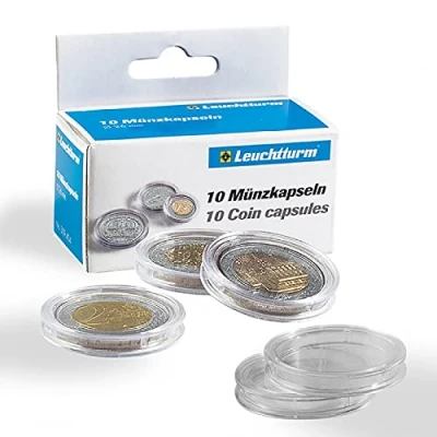 Imagen de Leuchtturm 310706 cápsulas de Monedas diámetro Interior 24,5 mm