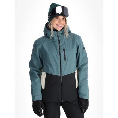 Imagen de Roxy Peakside Chaqueta de snowboard, Mujer, Talla: Medium, Sea pine