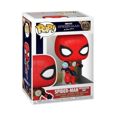 Imagen de Funko POP! Marvel: Spider Man (Integrated Suit) Spiderman No Way Home Figuras Miniaturas Coleccionables Para Exhibición Idea De Regalo Mercancía Oficial Juguetes Niños Y Adultos