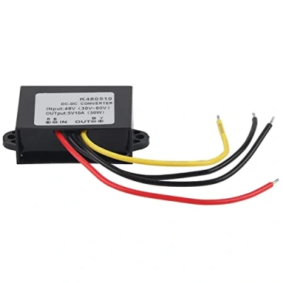 Imagen de YWBL WH DC Buck Converter Módulo de fuente Alimentación Descendente 12V / 24V 36V 48V a 5V 10A GYVRM K480510