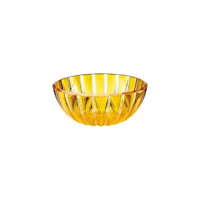 Imagen de Guzzini Cuenco para ensaladera de 20 cm, redondo, cuello 296901151, transparente, amarillo, plástico, orgánico, 1500 cc, lavavajillas
