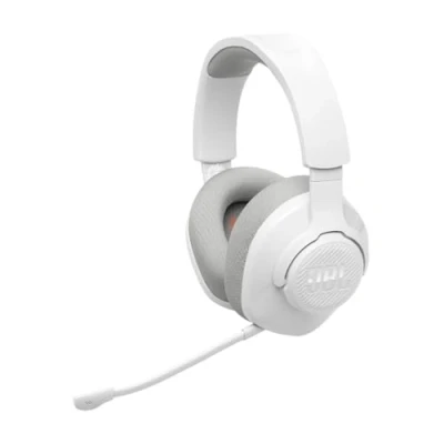 Imagen de Auriculares gaming JBL Quantum 360 Wireless, QuantumSURROUND Sound, Bluetooth, Autonomía 22h, Micrófono, Blanco