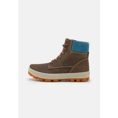 Imagen de Superfit TEDD Botas para la nieve niños, Talla: 33, Braun/blau Zapatos