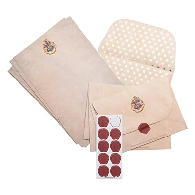 Imagen de Grupo Erik Set escritura Harry potter Carta Hogwarts cartas sobres merchandising oficial regalos Producto con licencia