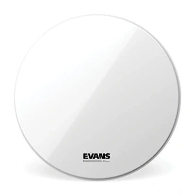 Imagen de Evans BD22RSW NP Parche Resonante Blanco Liso para Bombo de 22 Pulgadas, Smooth White