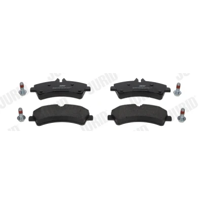 Imagen de JURID 2921709560 Juego de pastillas freno preparado para indicador desgaste con accesorios VOLKSWAGEN: Crafter 30 50 Furgón
