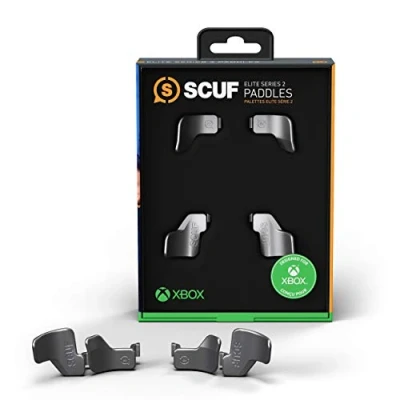 Imagen de SCUF Elite Series 2 Paletas para Xbox 1 y 2, Gris (503 600 01 017 NA)