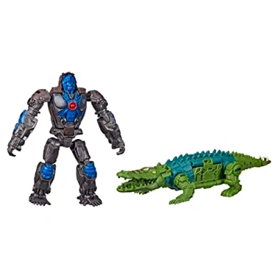Imagen de Transformers Película El Despertar de Las Bestias Beast Alliance Combiners Pack Doble Juguetes Optimus Primal 12,5 cm Edad: 6+
