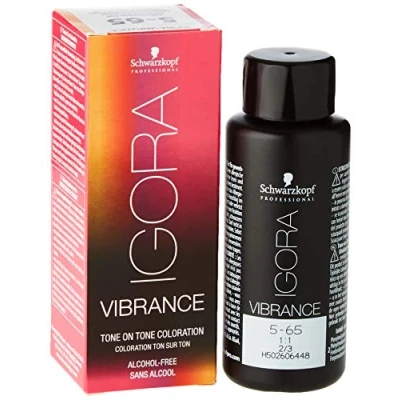 Imagen de Schwarzkopf Professional Igora Vibrance Coloración demi permanente 60 ml 5 65