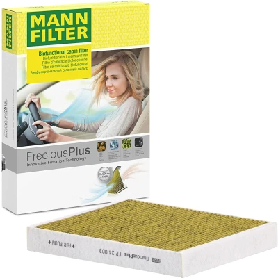 Imagen de MANN FILTER FP 24 003 Filtro de habitáculo OPEL: Astra K Hatchback, Mokka / X, Insignia B Grand Sport, CHEVROLET: Camaro VI Coupé norauto,