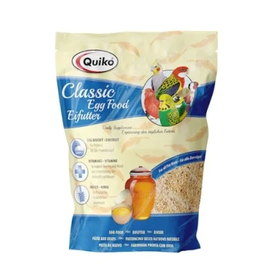 Imagen de Quiko Classic Alimentación de los Huevos 1 kg Alimento Concentrado y cría para Todas Las Especies Aves Ornamentales