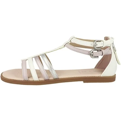 Imagen de Geox J SANDAL KARLY GIRL, Sandalia para Niñas, WHITE, 25 EU