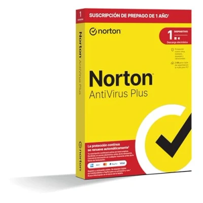 Imagen de Norton Antivirus Plus 2024 software para 1 Dispositivo y año de suscripción con renovación automática, PC o Mac