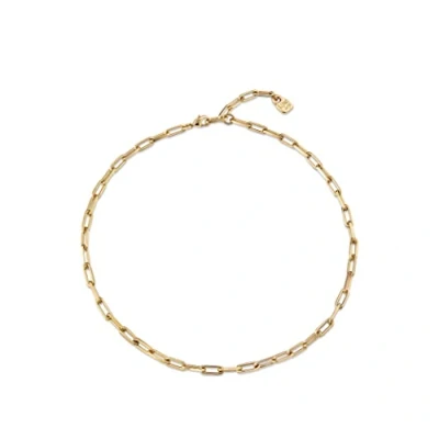 Imagen de UNO de 50 Cadena corta bañado en oro 18k