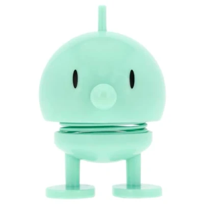 Imagen de Hoptimist Bumble, Figura de agitación, decoración escandinava para Sala Estar, Oficina, Entrada, Cuarto baño, Moderno y escandinavo, Gran Regalo, 4,5 x 5,8 7,6 cm, Small, Mint