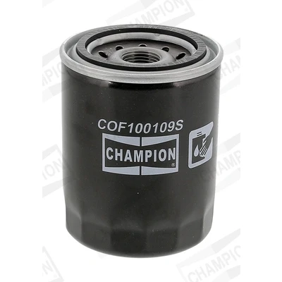 Imagen de CHAMPION COF100109S Filtro de aceite 3/4&quot; 16 UNF enroscable NISSAN: 200SX, ALMERA 1 Hatchback, TERRANO 2, FORD: Maverick SUV, SUBARU: LEONE