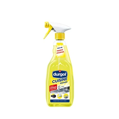 Imagen de Durgol Limpiador especial antical y grasa para toda la cocina Elimina cal grasa, biodegradable Versión francesa 1 x 500 ml