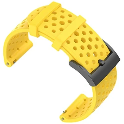 Imagen de Shieranlee Compatible with Suunto 9 Spartan/Suunto 7 Correa,24MM Silicona Sport Watch Band Fitness para 9/Suunto D5/Suunto Spartan Wrist HR/Suunto Titanium