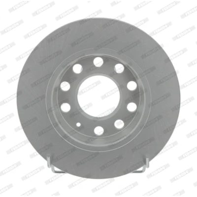 Imagen de FERODO PREMIER Coat+ disc DDF1425C Disco de freno 255 12 10 macizo revestido con tornillos AUDI: A4 B7 Avant, Berlina, B6 Berlina