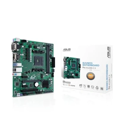 Imagen de ASUS Pro A520M C II/CSM AMD A520 Emplacement AM4 Micro ATX