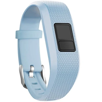 Imagen de Shieranlee Repuesto de Correa con Hebilla para Reloj Silicona Suave Pulsera Fitness Garmin Vivofit 3/ JR/Vivofit JR. 2