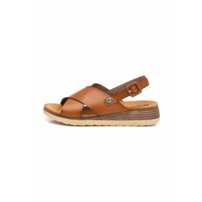 Imagen de REFRESH Sandalia Mujer Camel Calzado Cómodo y Versátil Moda casual Modelo 17267402 (Talla 39)