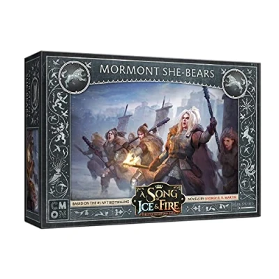 Imagen de CMON A Song of Ice and Fire Table Top Miniatures Game Mormont She Bears, Miniature War Game, Ages 14 up, 2 or More Players, Average Playtime 45 60 Minutes, Made, SIF11 Various,CMNSIF111