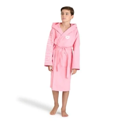 Imagen de arena Zeal Plus Junior Albornoz de Microfibra para Niño y Niña, con Capucha Bolsillos, Unisex Secado Rápido, Cómodo Ligero