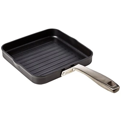 Imagen de IBILI Grill titan, 23 cms, Aluminio fundido, Antiadherente, Apto para induccion