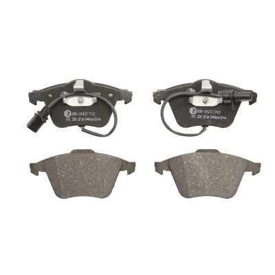 Imagen de ATE 13.0460 7201.2 Juego de pastillas freno con contacto avisador desgaste AUDI: A4 B7 Avant, Berlina, A6 C6 Allroad, SEAT: Exeo ST