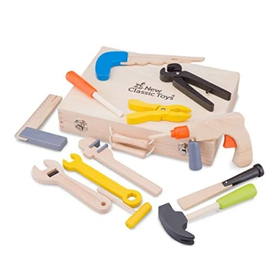 Imagen de Toys 18281 New Classic Herramienta de juguete (8281), color madera , color/modelo surtido