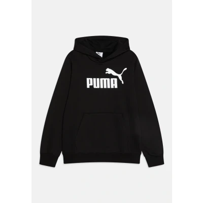 Imagen de Puma LOGO Hoodie Unisex Jersey con capucha para niños, Talla: 9 10a (10), Black