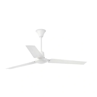Imagen de Faro Barcelona 33001 INDUS Ventilador De Techo, color Blanco, 3 aspas