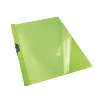 Imagen de Esselte Dosier Clip File, Capacidad para 30 hojas A4, Plástico flexible, Verde, VIVIDA, 563760