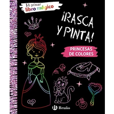Imagen de Mi primer libro mágico. Princesas DE colores (Castellano A PARTIR 6 AÑOS MANIPULATIVOS (LIBROS PARA TOCAR Y JUGAR), POP UPS Otros libros)