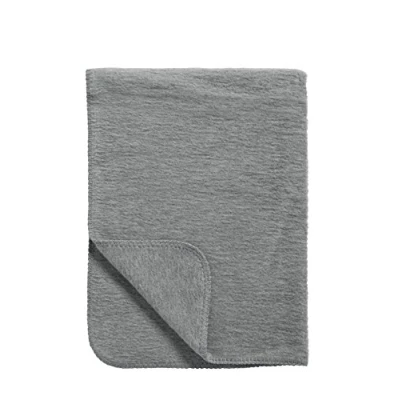 Imagen de Meyco Baby Uni Manta Grande para bebé (100% algodón, Extra Suave y de Secado rápido, Verano e Invierno, Made in Germany, Accesorio bebé, 100 x 150 cm), Gris