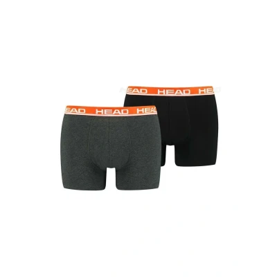 Imagen de Head Boxer, Gris/Rojo, S (Pack de 2) para Hombre