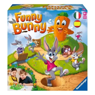 Imagen de Ravensburger Funny Bunny, Juegos De Mesa niños 4 años, Juguetes Niños, para Regalos Versión Español