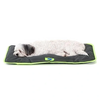 Imagen de FERPLAST Cama para Perros y Gatos Perrera pequeña Lavable Colchoneta Impermeable a Prueba de arañazos Cojín Suave Jolly, 57 x 38 CM, Negro