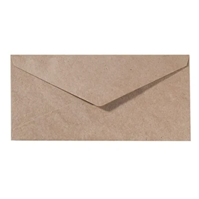 Imagen de Vaessen Creative Florence Sobres Rectangulares Grandes Para Tarjetas, Marrón Kraft, Set de 25, Tarjetas a Juego Disponibles