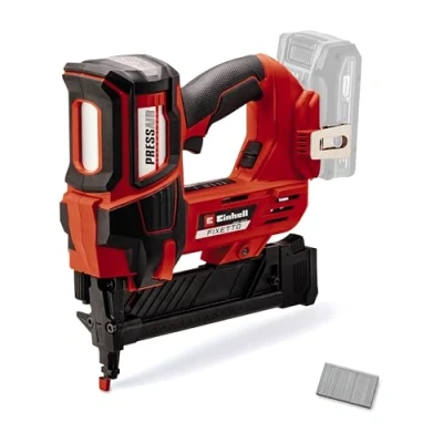 Imagen de Einhell Professional clavadora con baterías FIXETTO 18/38 S Power X Change (18 V, 60 tiros/min, máx. 38 mm de longitud clavo, tiro individual/en serie, incl. 500 clavos, sin batería)