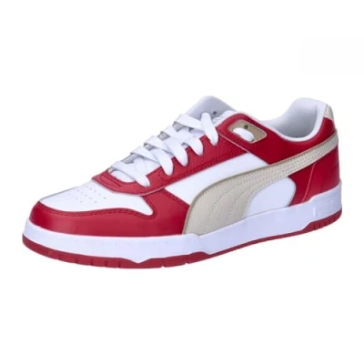 Imagen de PUMA Rbd Game Low, Sneaker Unisex Adulto, White Club Red Alpine Snow, 39 EU